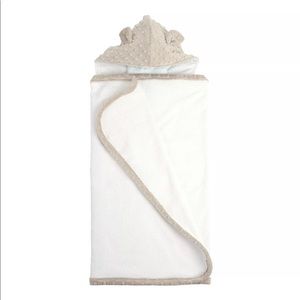 My Blankee Organic Hooded Terry Towel Minky Tan